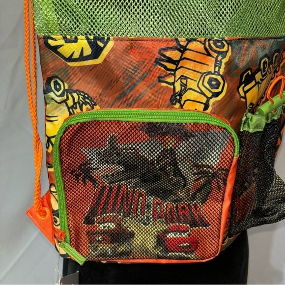 Disney CARS Swim Bag Backpack for Kids Mater & Tyranamissiasaurus Rex NWT - Picture 2 of 8